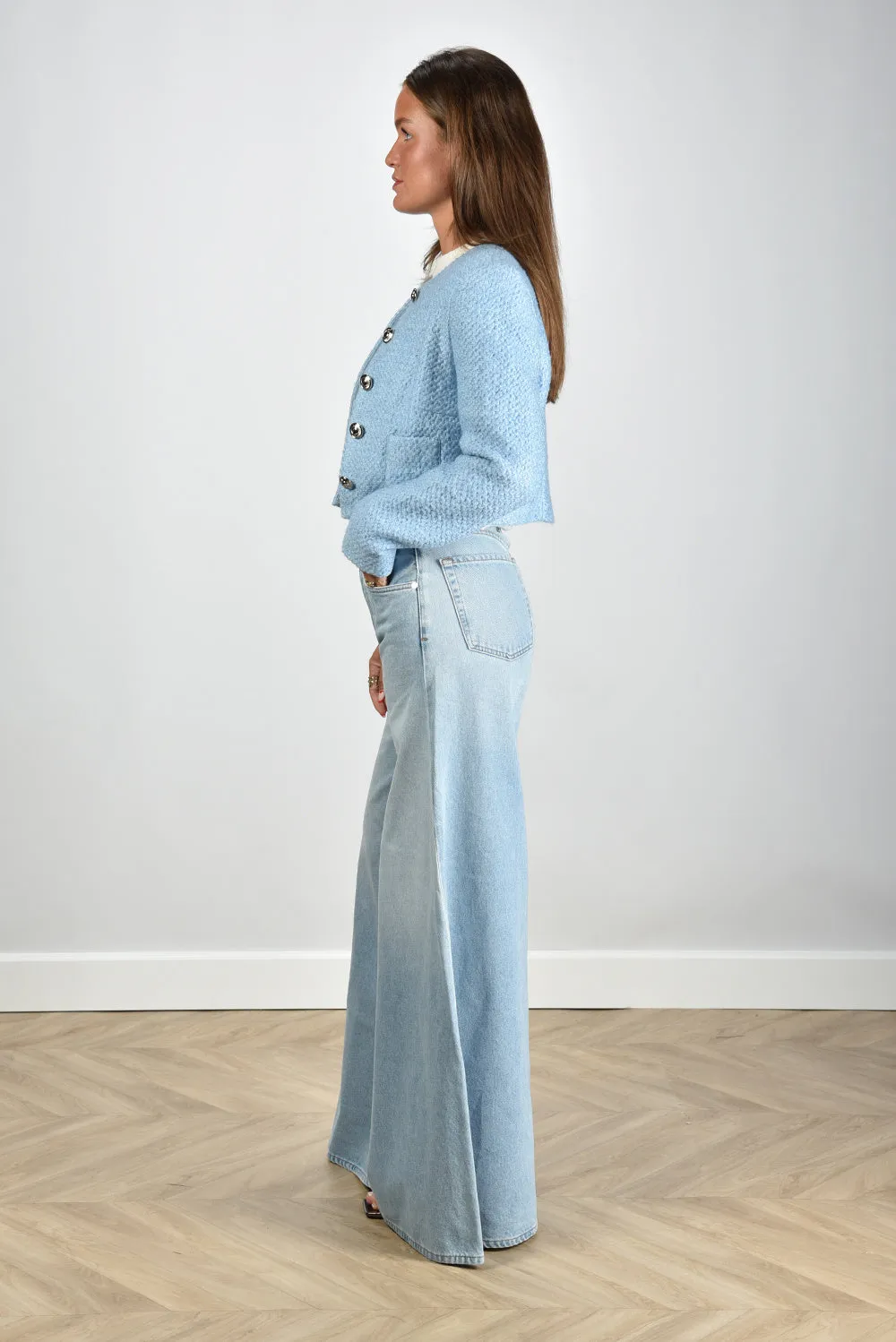 Sage & Ivy jack Nikita malia tweed jeansblue