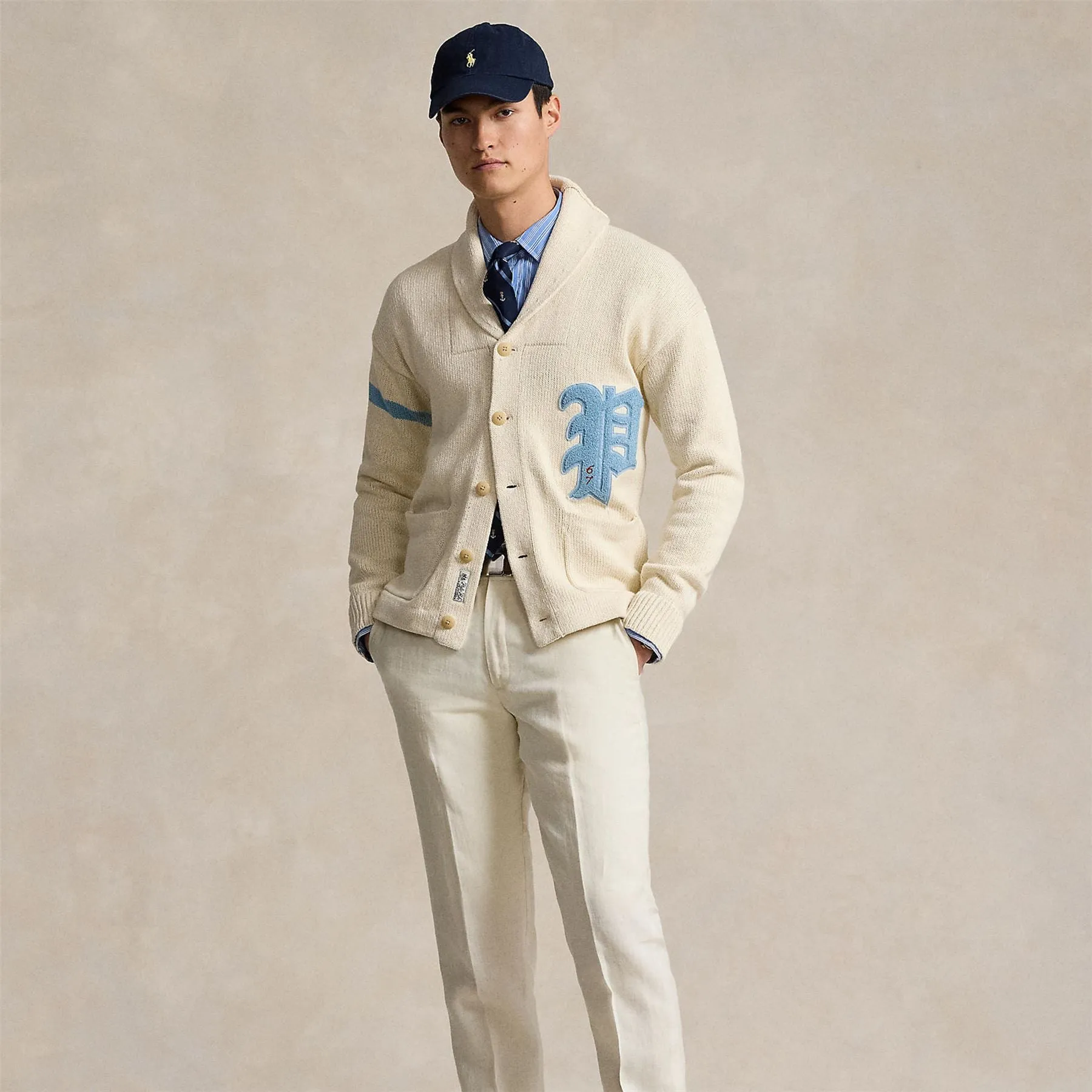 Shawl Cardigan Andover Cream Combo