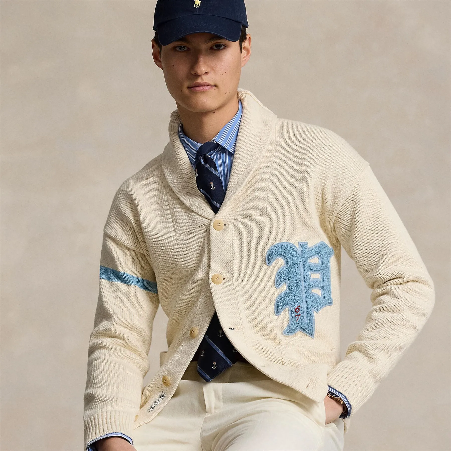 Shawl Cardigan Andover Cream Combo
