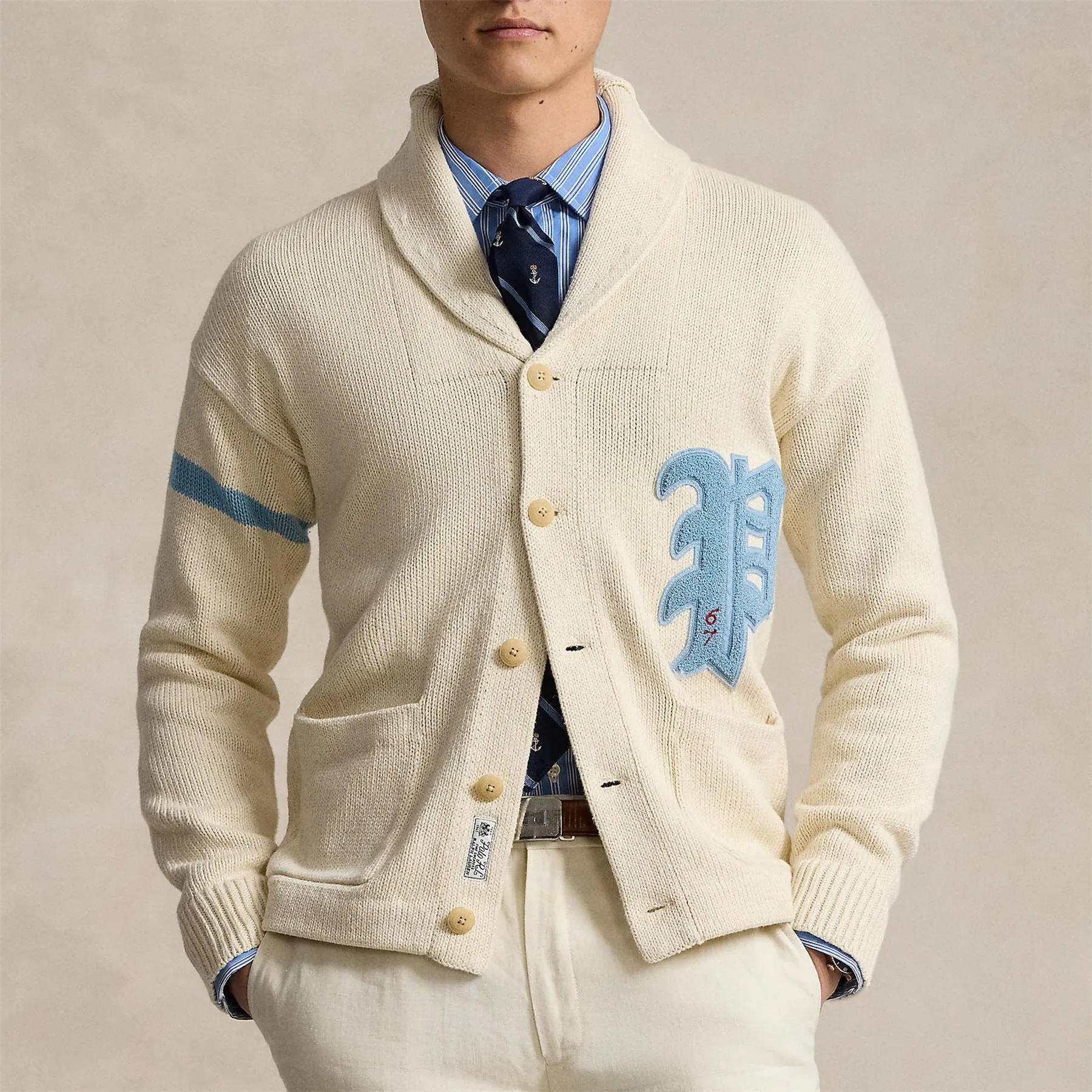 Shawl Cardigan Andover Cream Combo