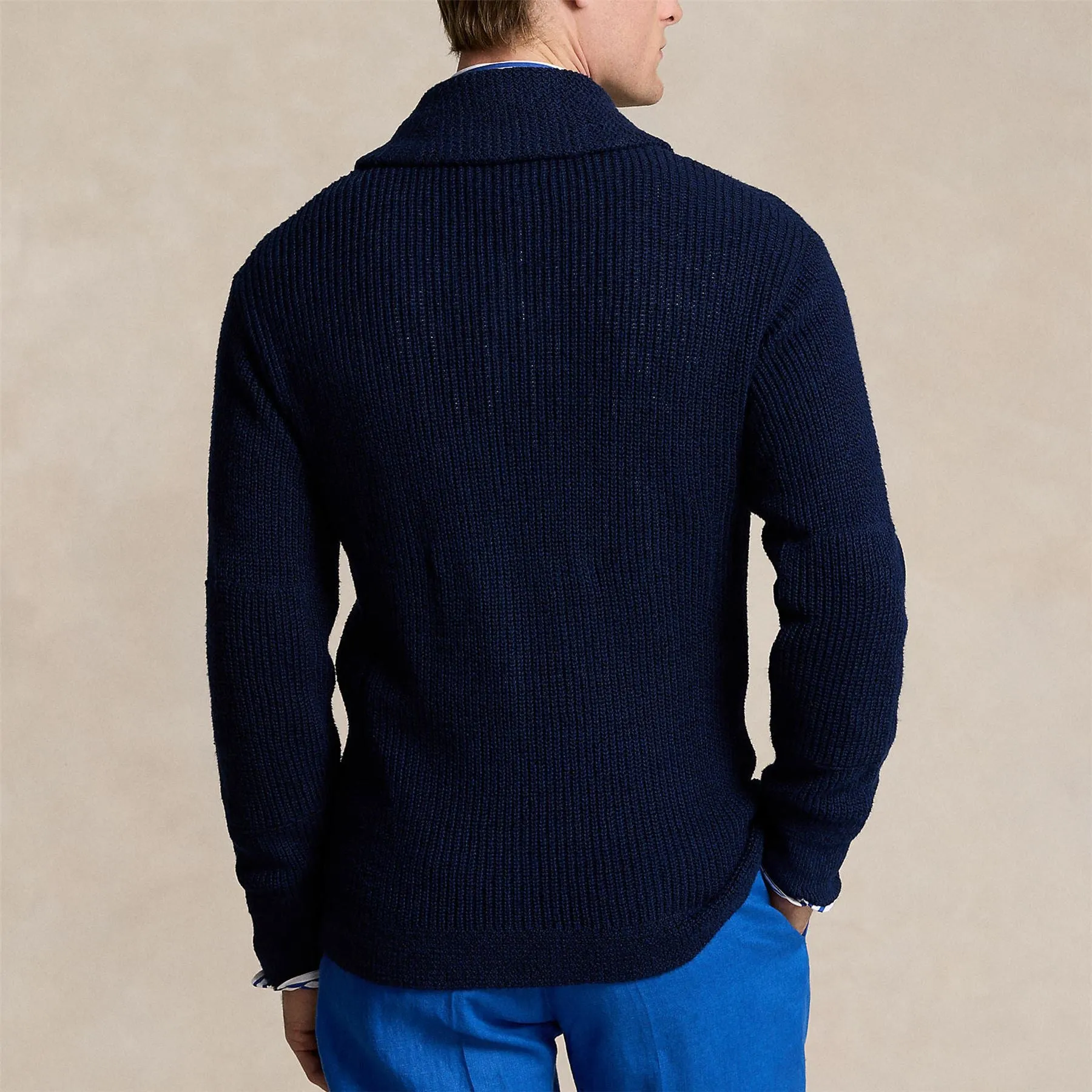 Shawl Cardigan Bright Navy