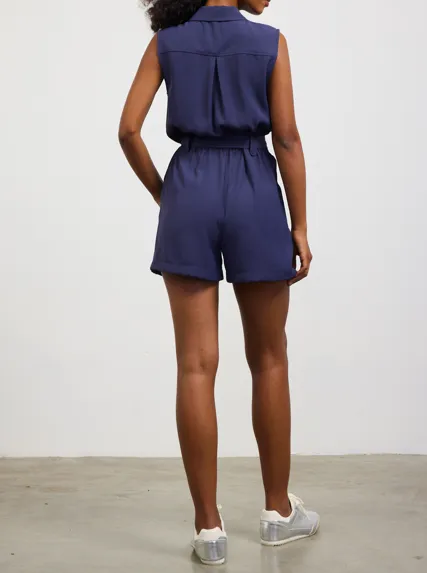 Sheila Romper Navy