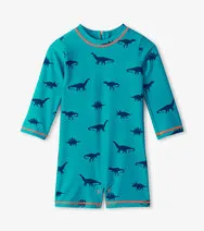 Silhouette Dino One Piece Rashgaurd