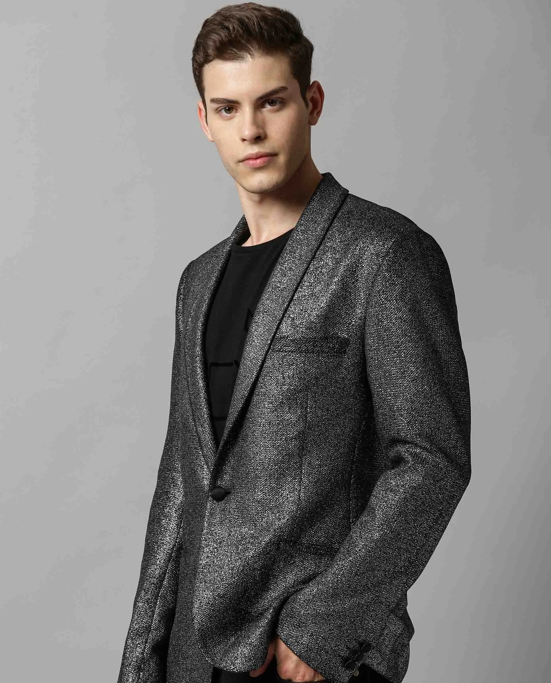 SILVER BLAZER