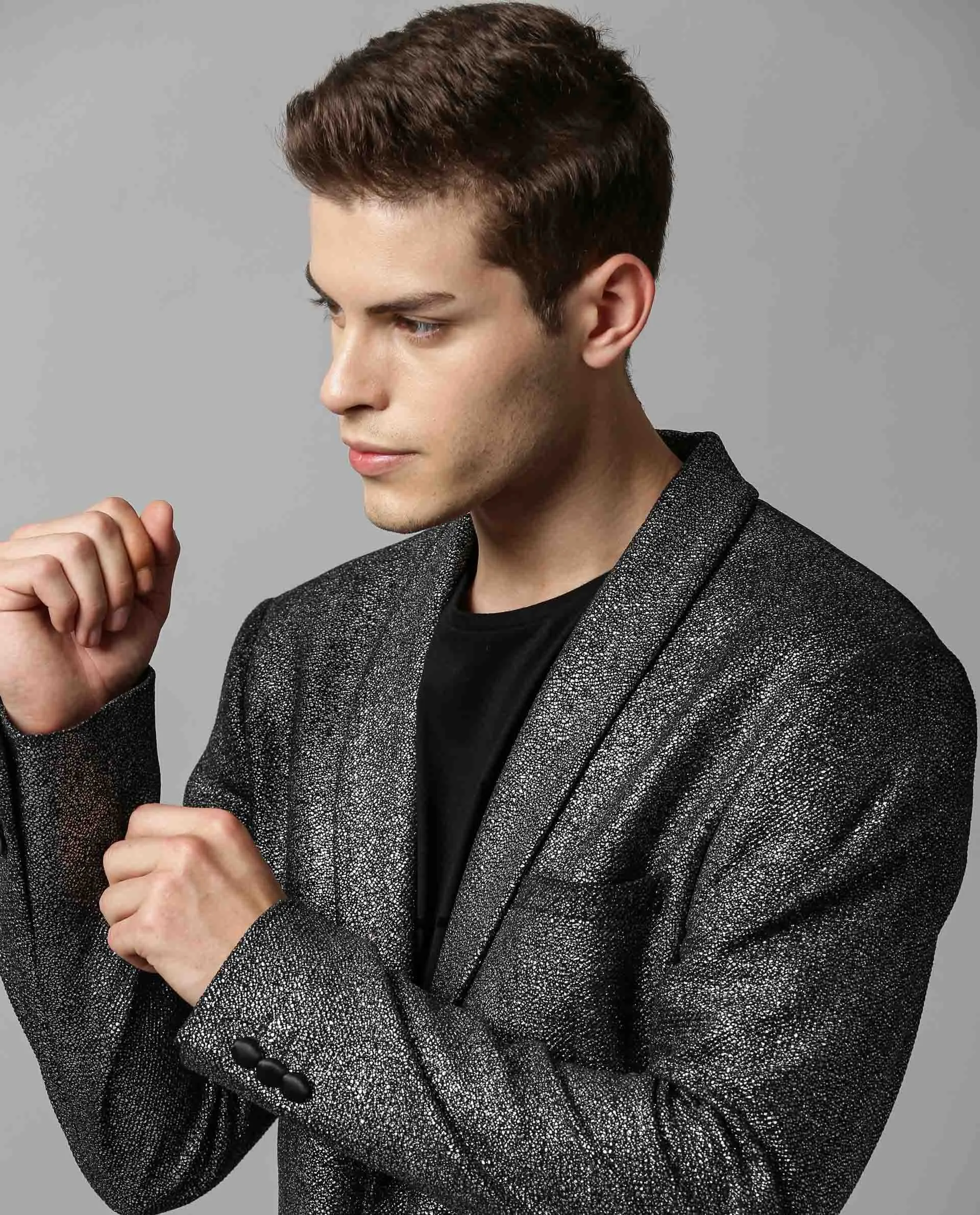 SILVER BLAZER