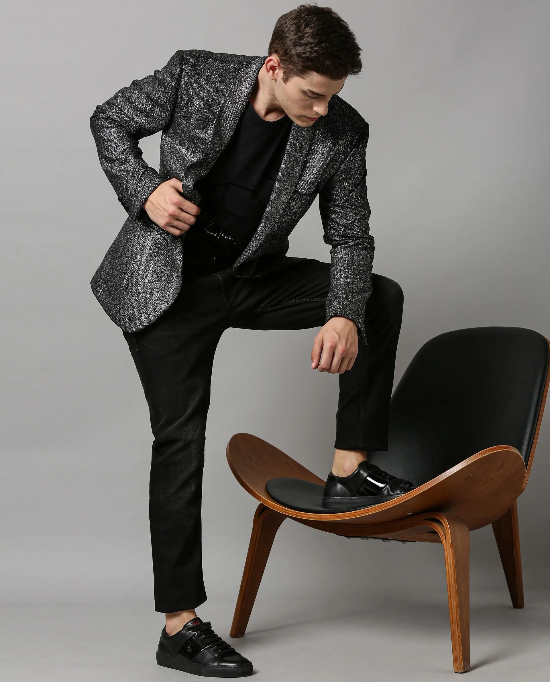 SILVER BLAZER