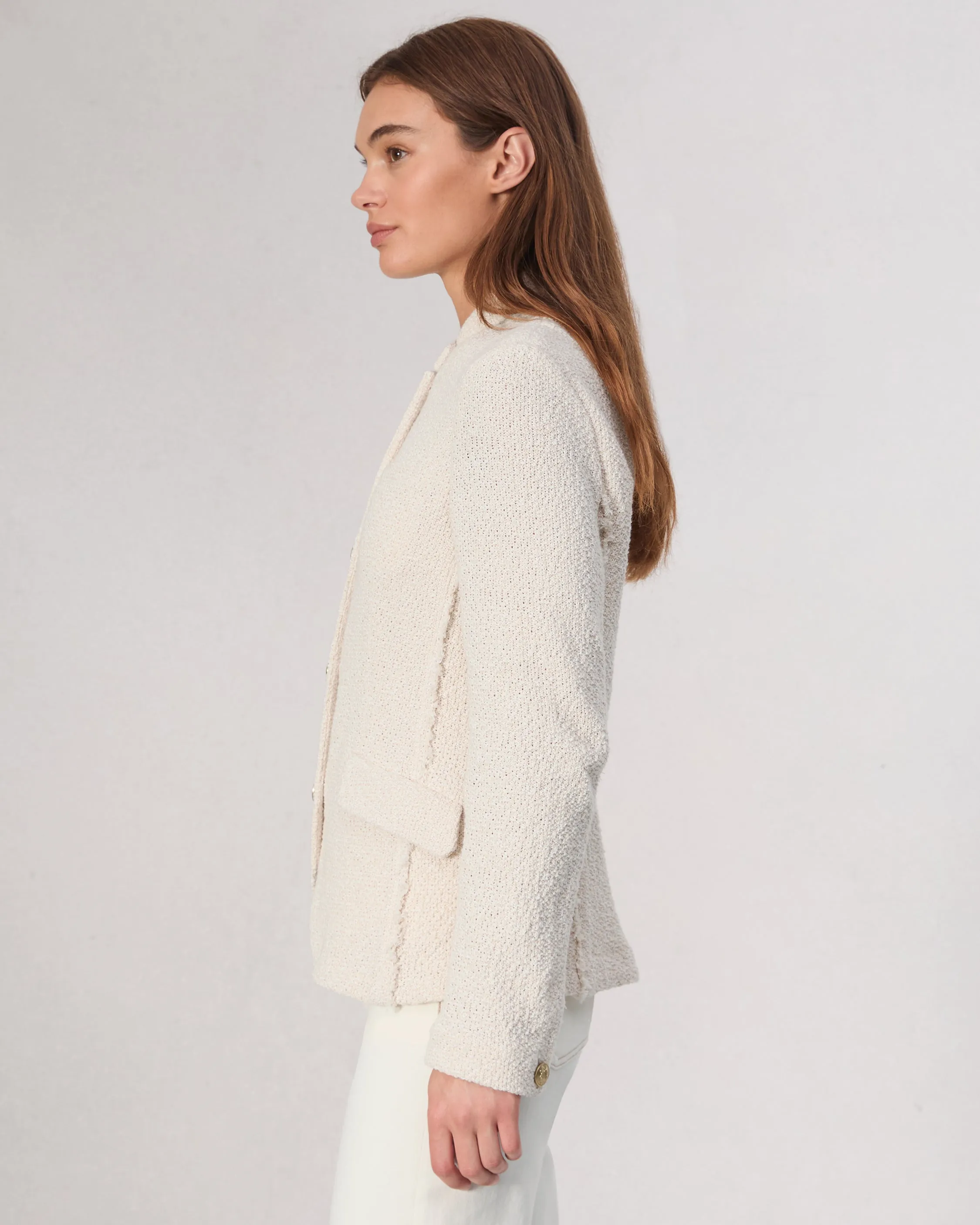 Slade Cotton Tweed Blazer