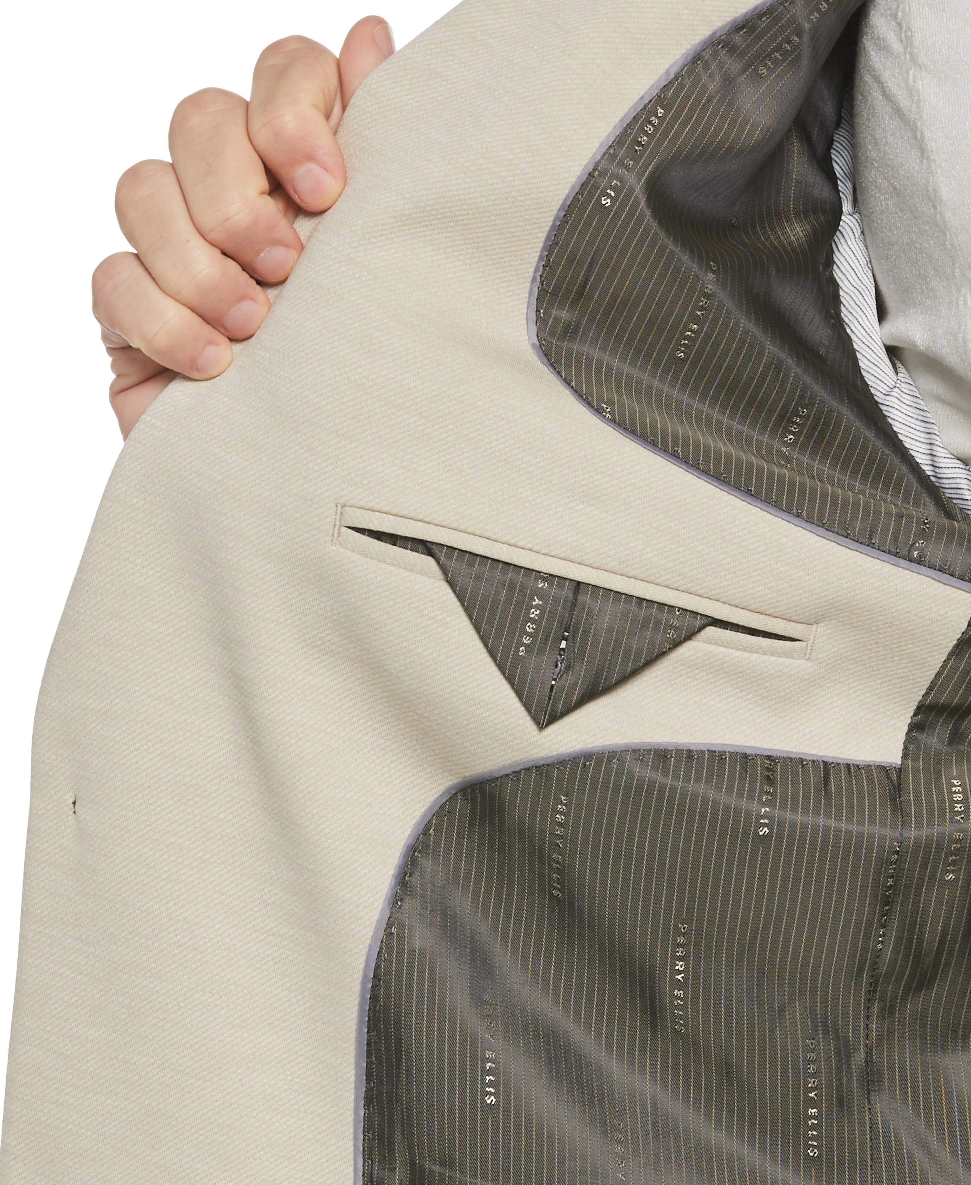 Slim Fit Solid Knit Suit Jacket