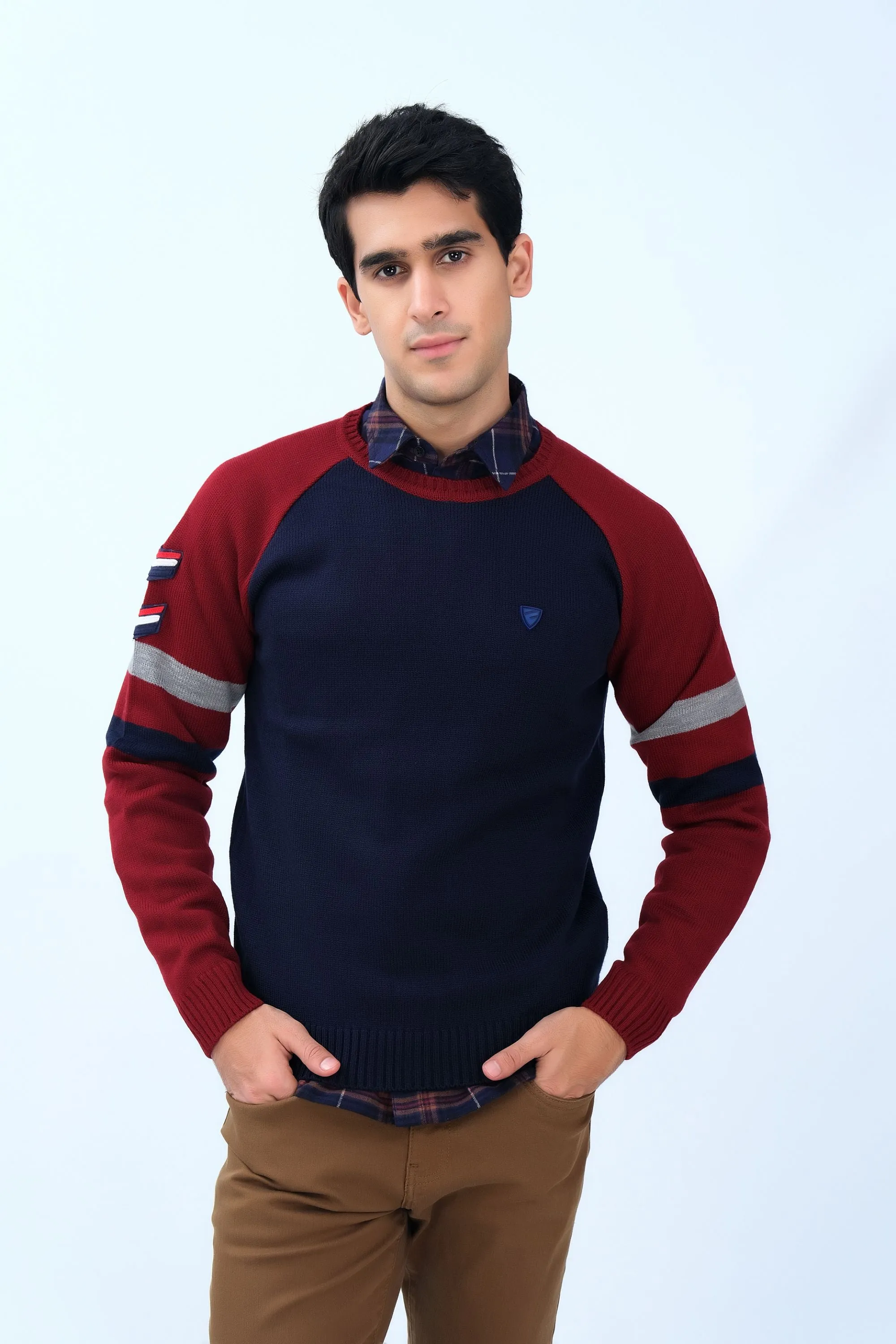 Smart Navy Sweater