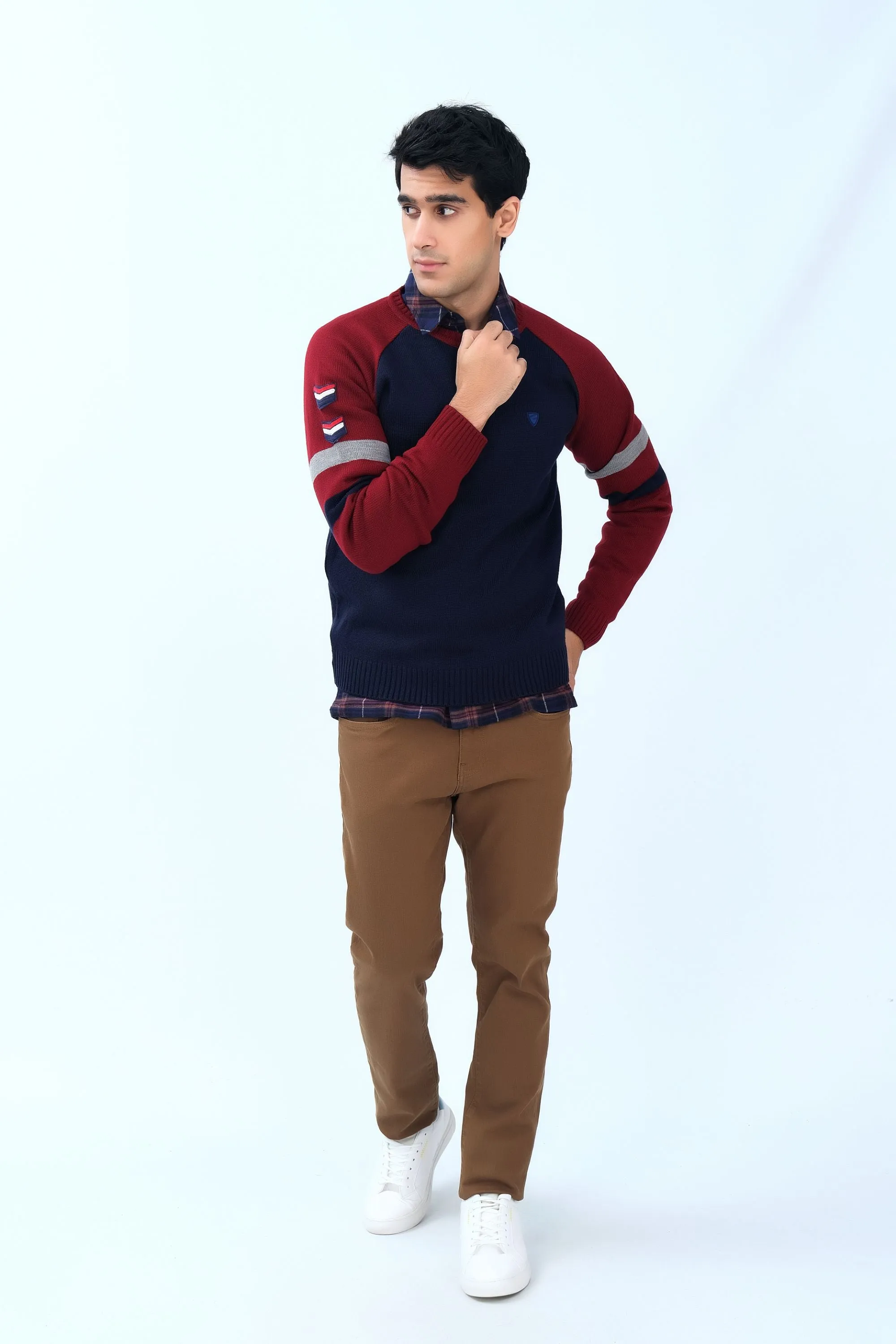 Smart Navy Sweater