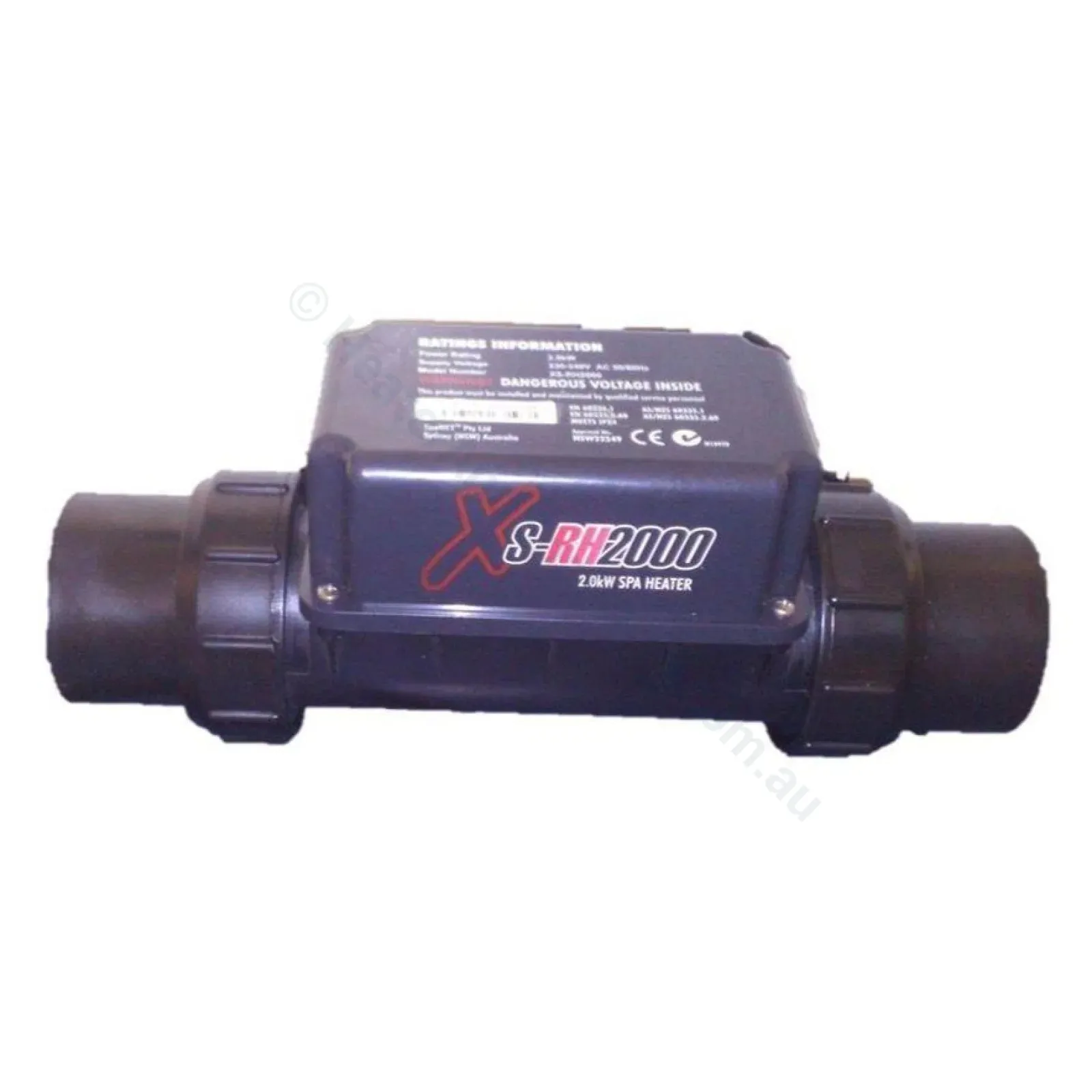SpaNet XS 3000 / XS 2000 Heater Assembly - OBSOLETE
