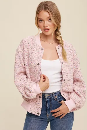 Sparkled Bomber Jacket