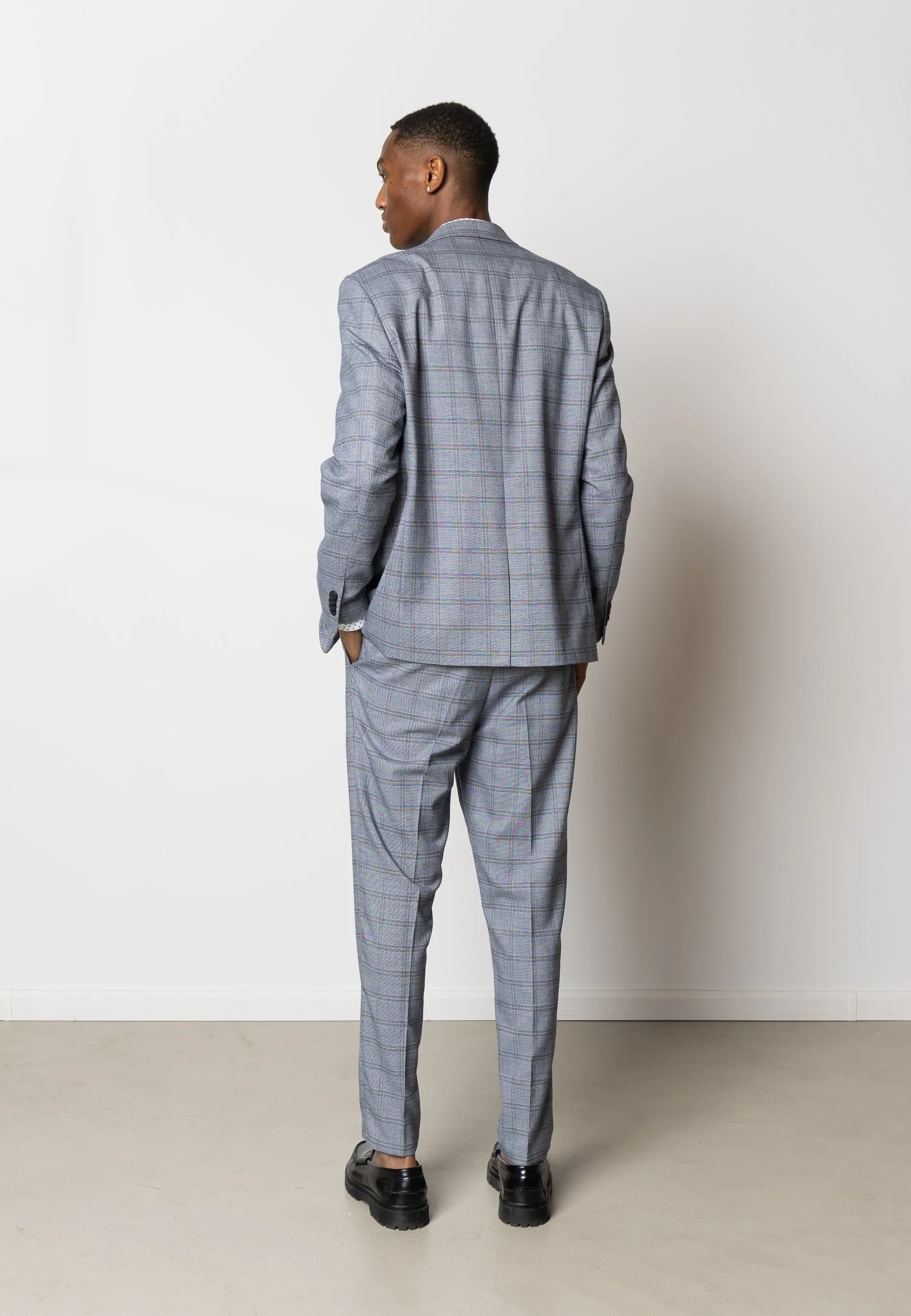 Storm XO blazer - Navy/Khaki Check