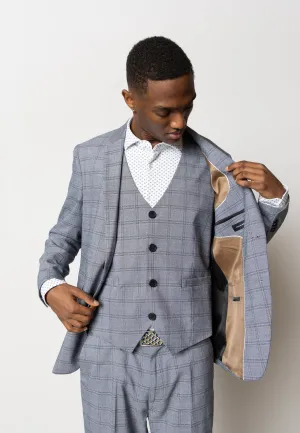 Storm XO blazer - Navy/Khaki Check