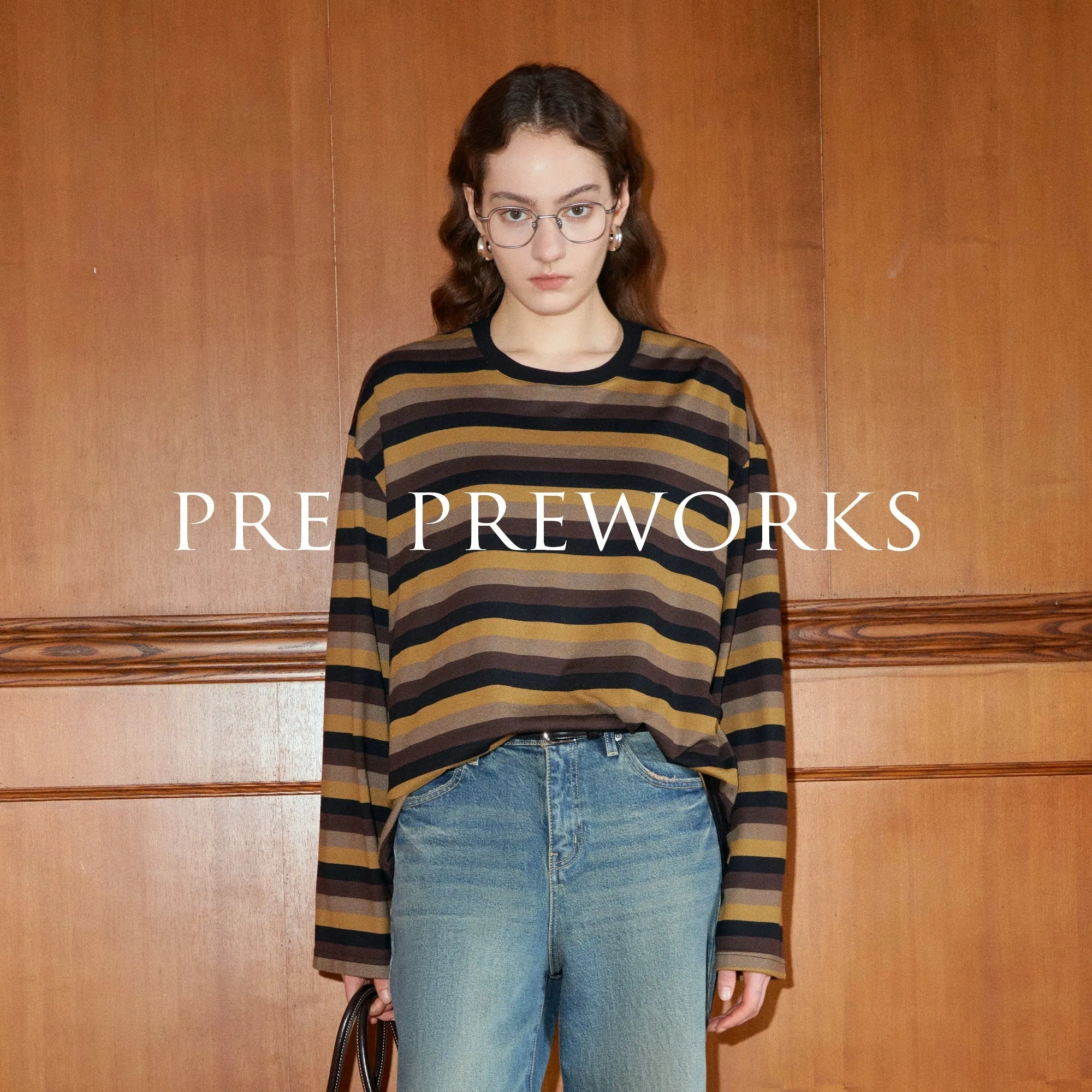 Striped Drop-Shoulder Sweater