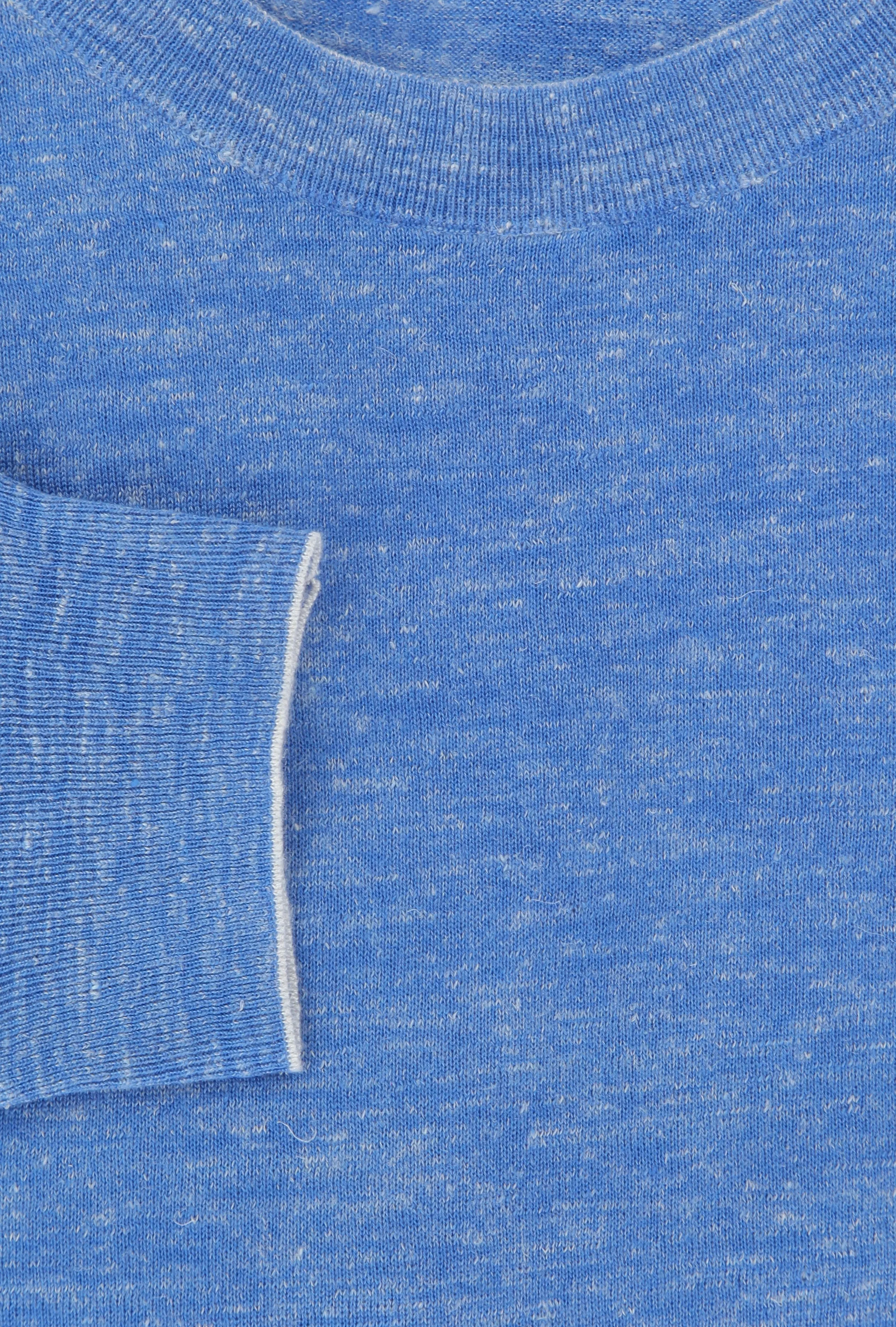 Svevo Parma Blue Crewneck Sweater