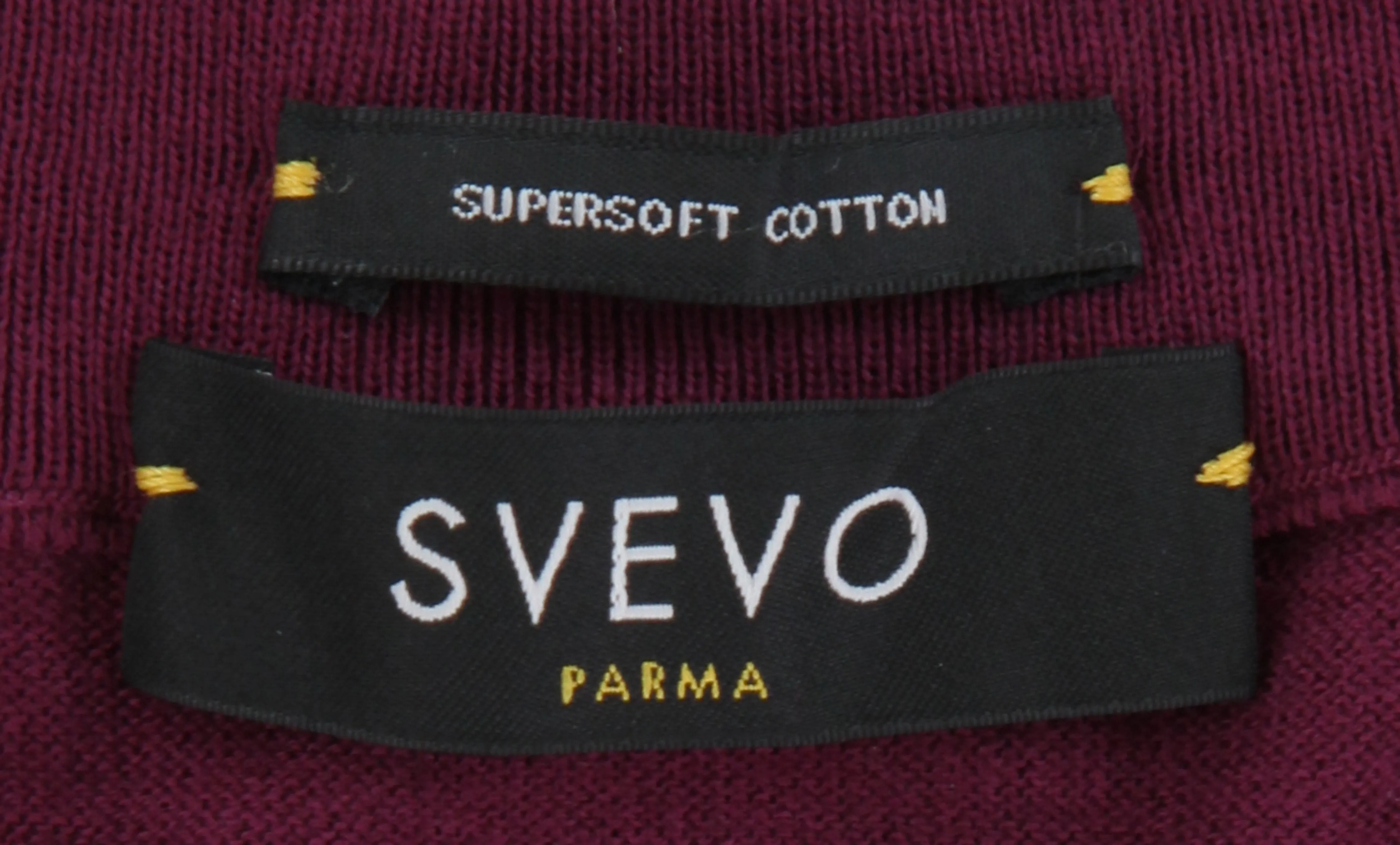 Svevo Parma Burgundy Red Crewneck Sweater