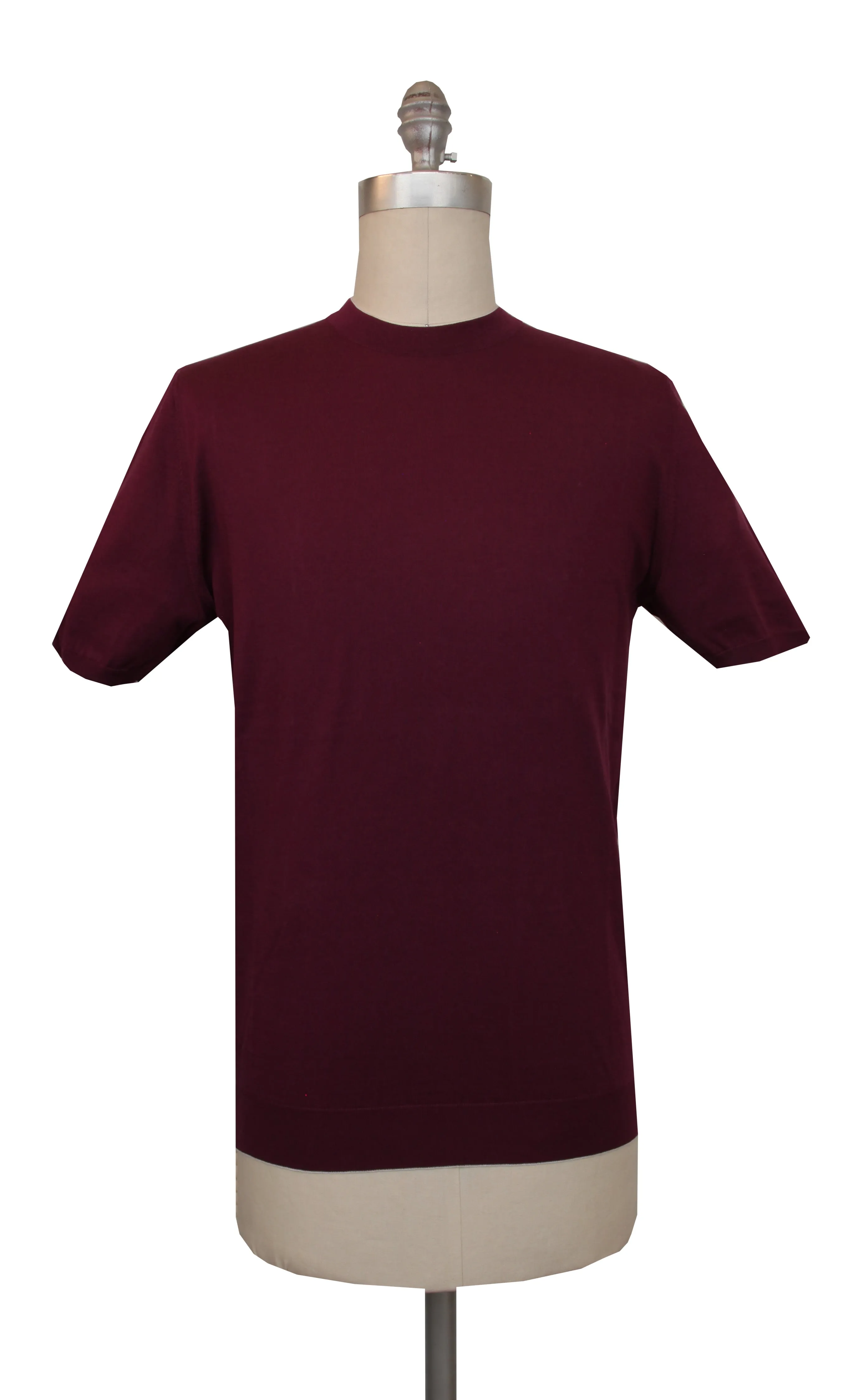 Svevo Parma Burgundy Red Crewneck Sweater