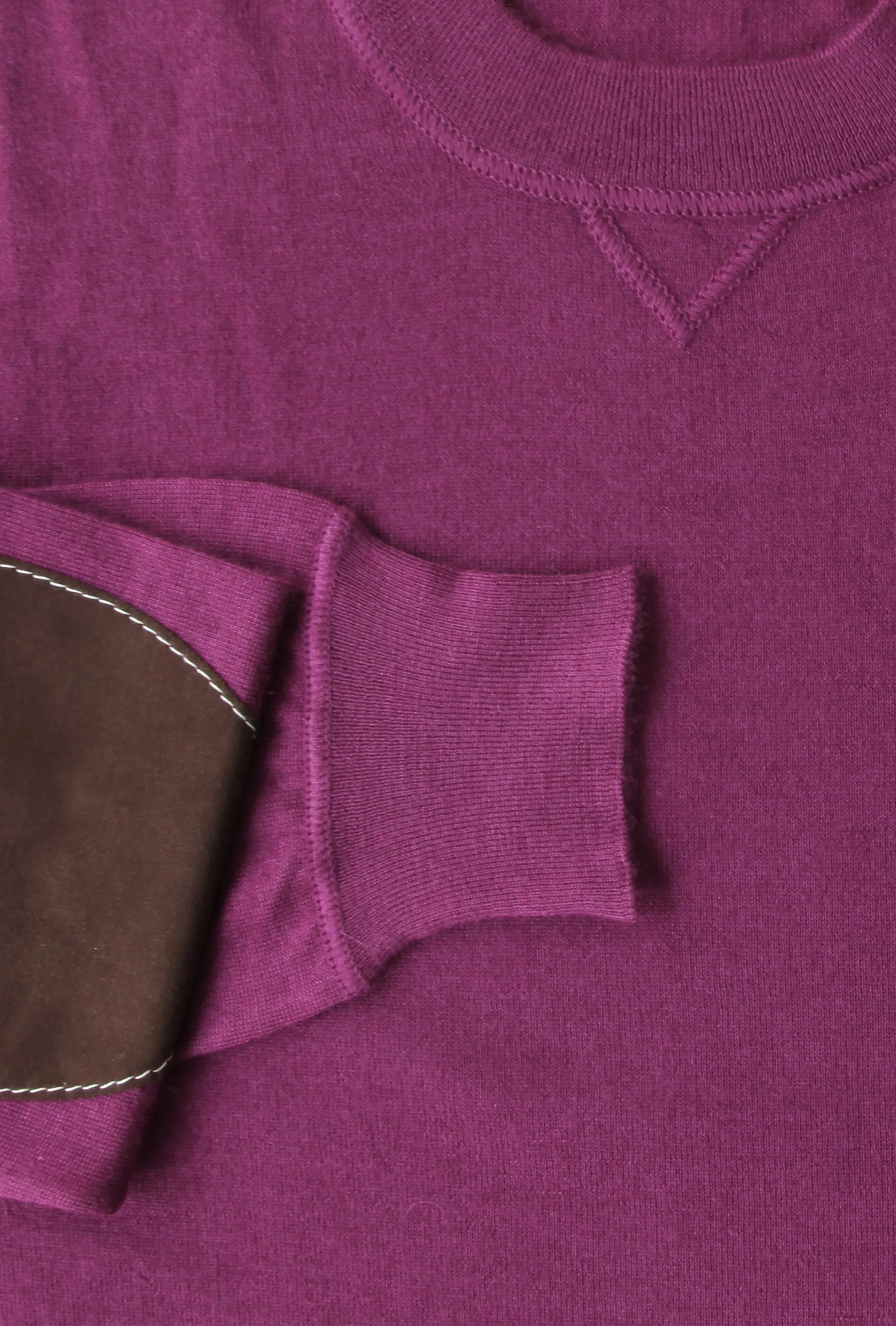 Svevo Parma Purple Crewneck Sweater