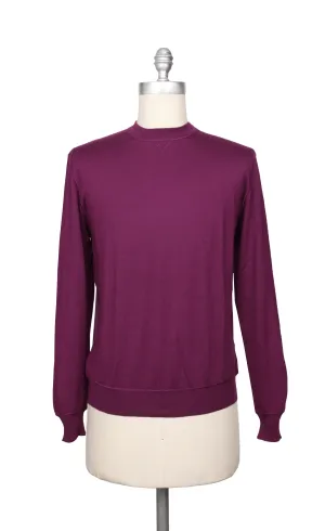 Svevo Parma Purple Crewneck Sweater