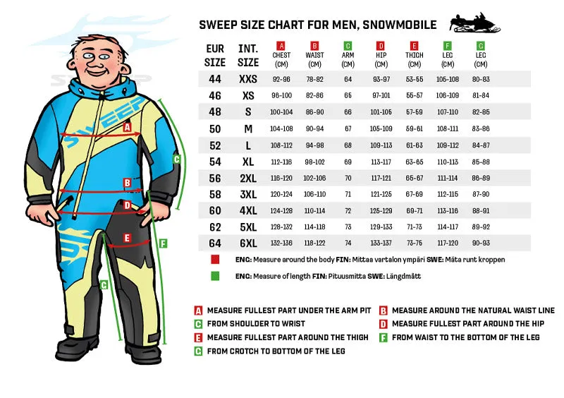 Sweep Mens Gravity Monosuit