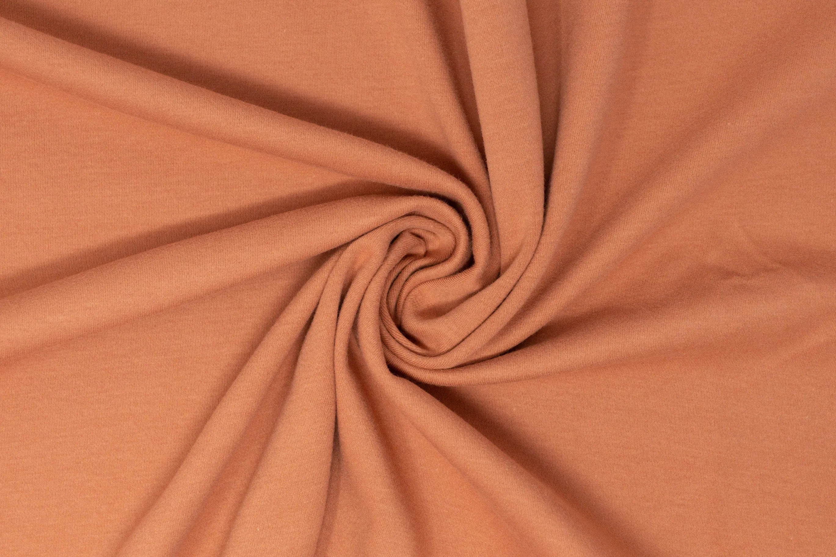 Terracotta - Lush Double Brushed Interlock - 1/2 Metre