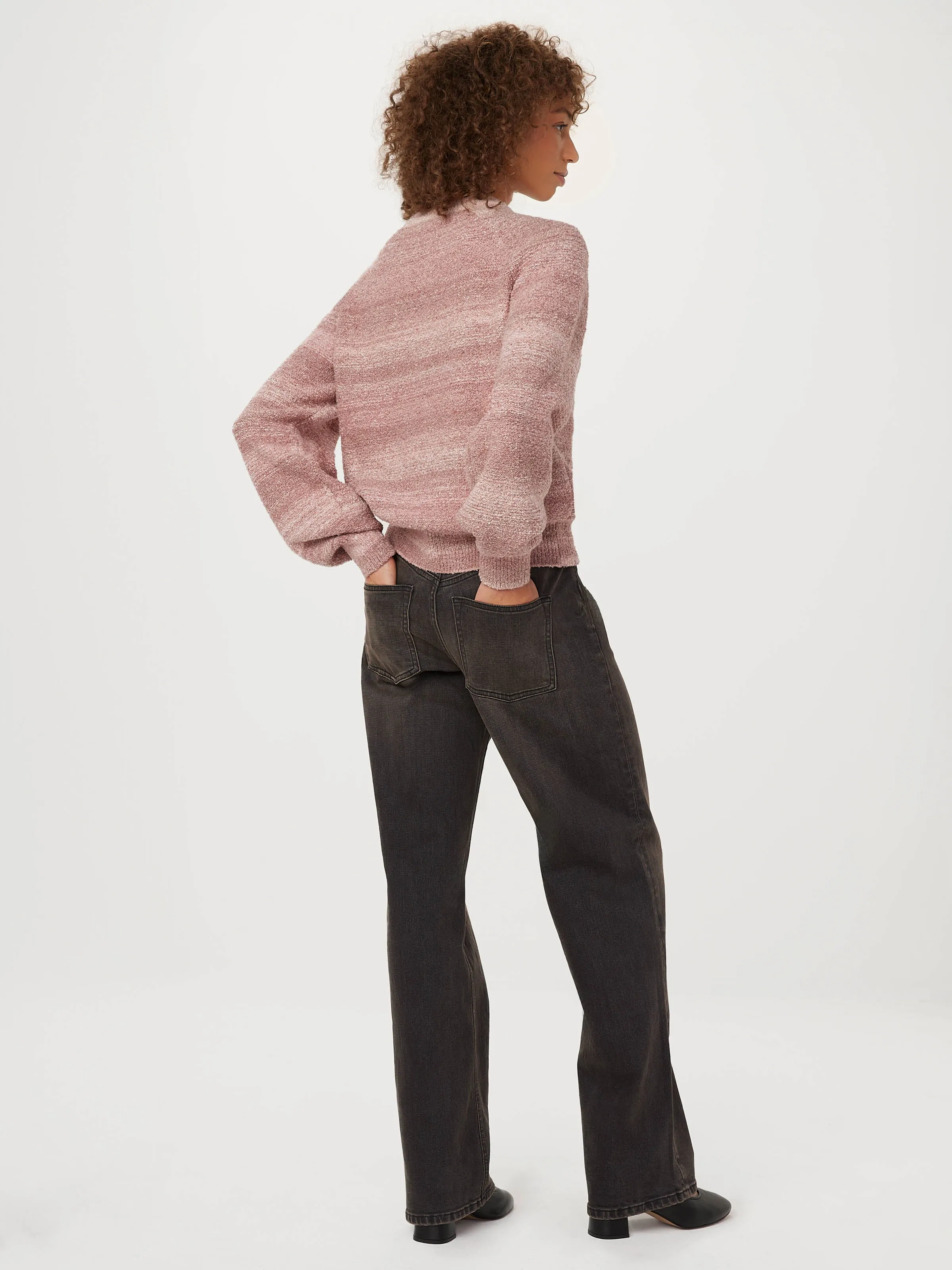 The Seawool® Crewneck Sweater in Fade Rose