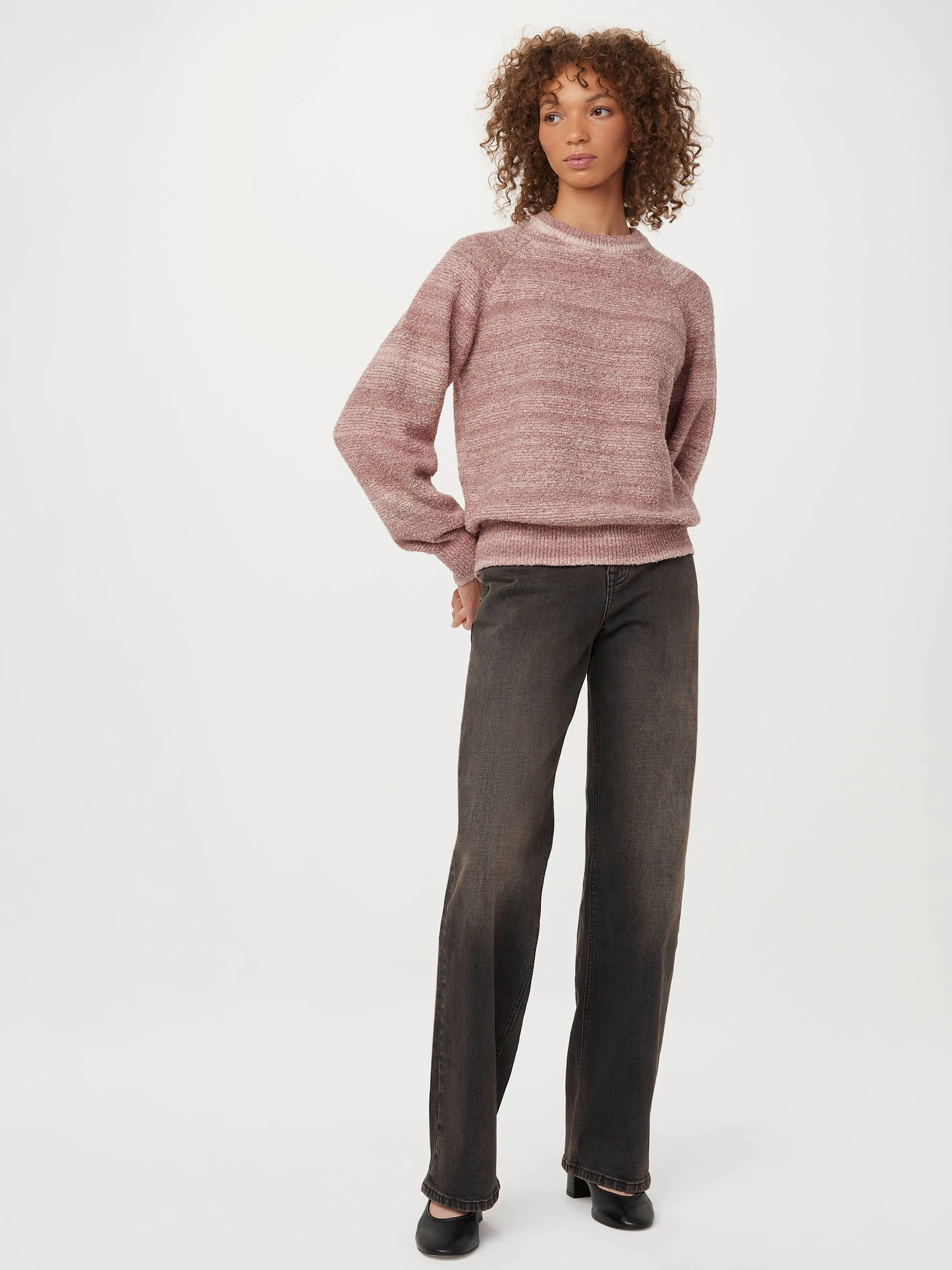 The Seawool® Crewneck Sweater in Fade Rose