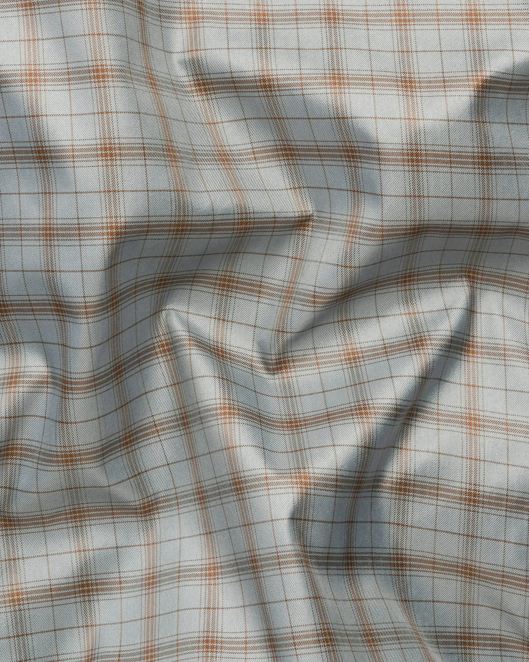 Trout Grey Checked Wool Rich Blazer