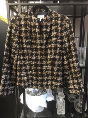 Tweed Blazer, size 10  #3072