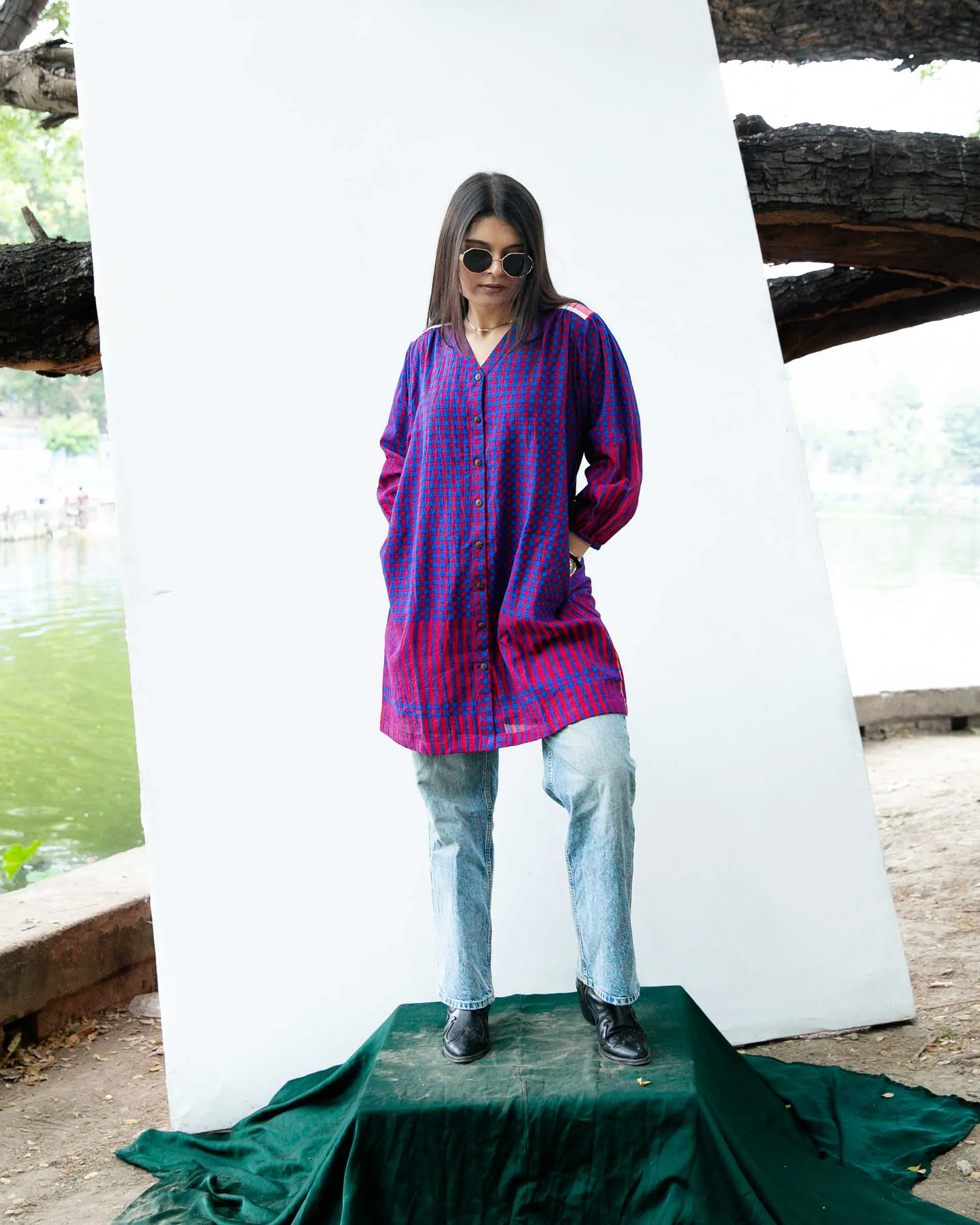 Urban Ease Plum Tunic
