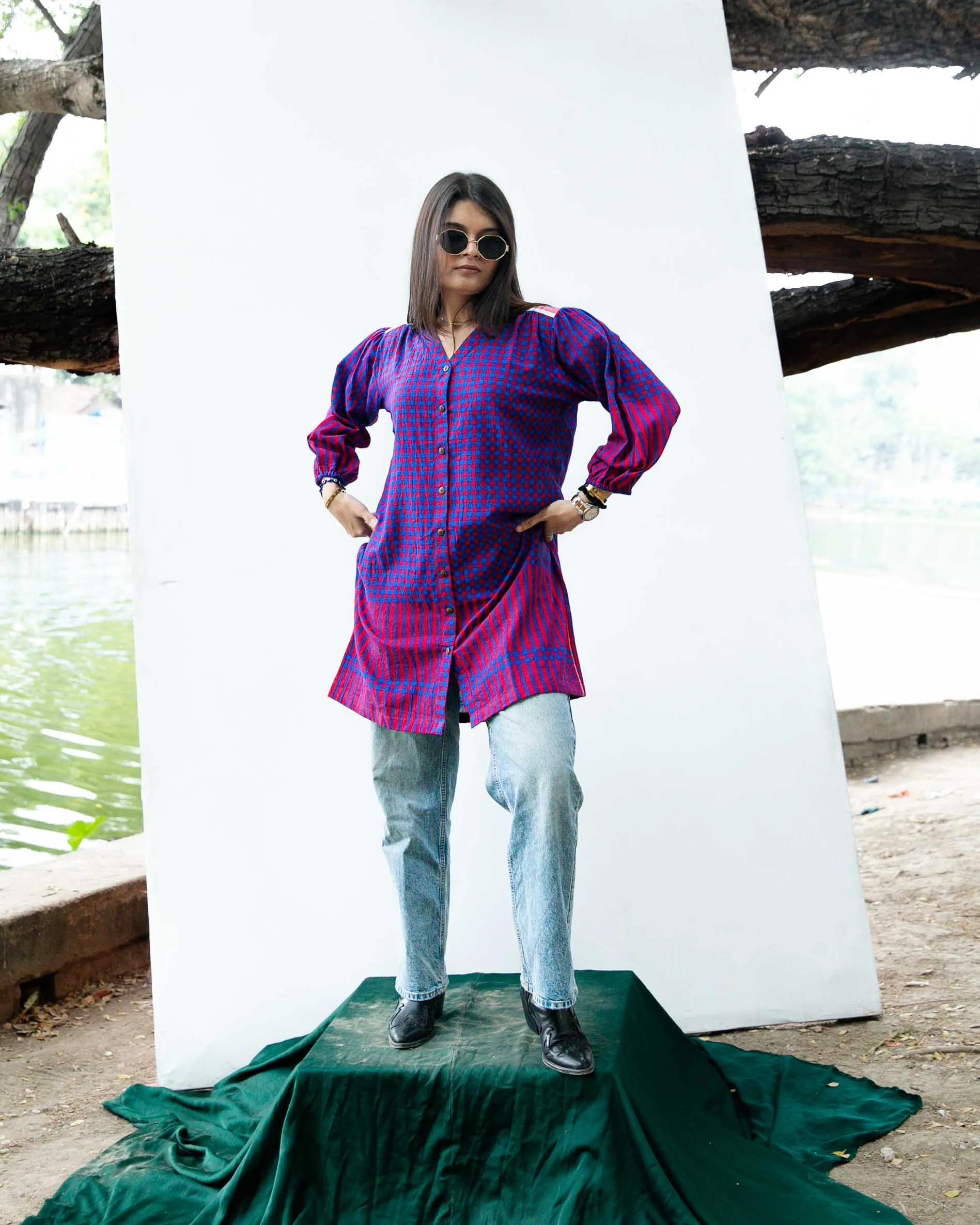 Urban Ease Plum Tunic