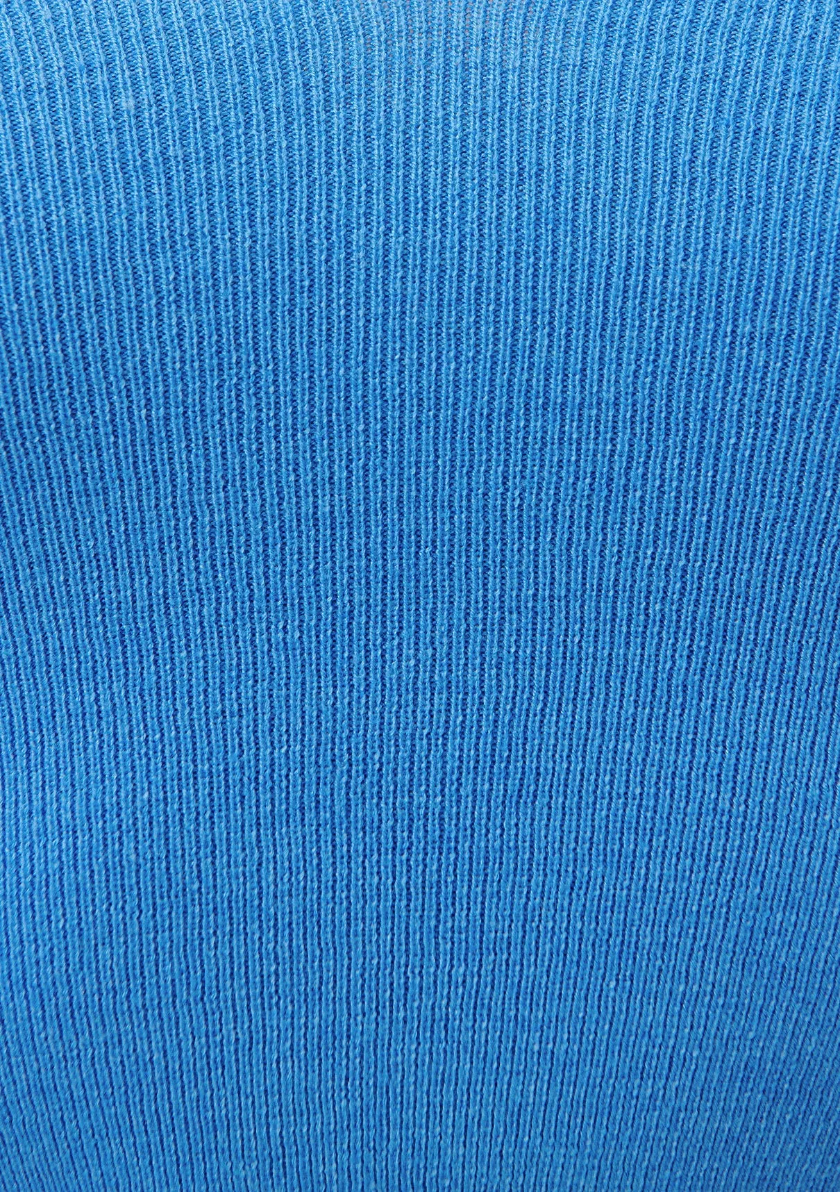 V Neck Blue Sweater