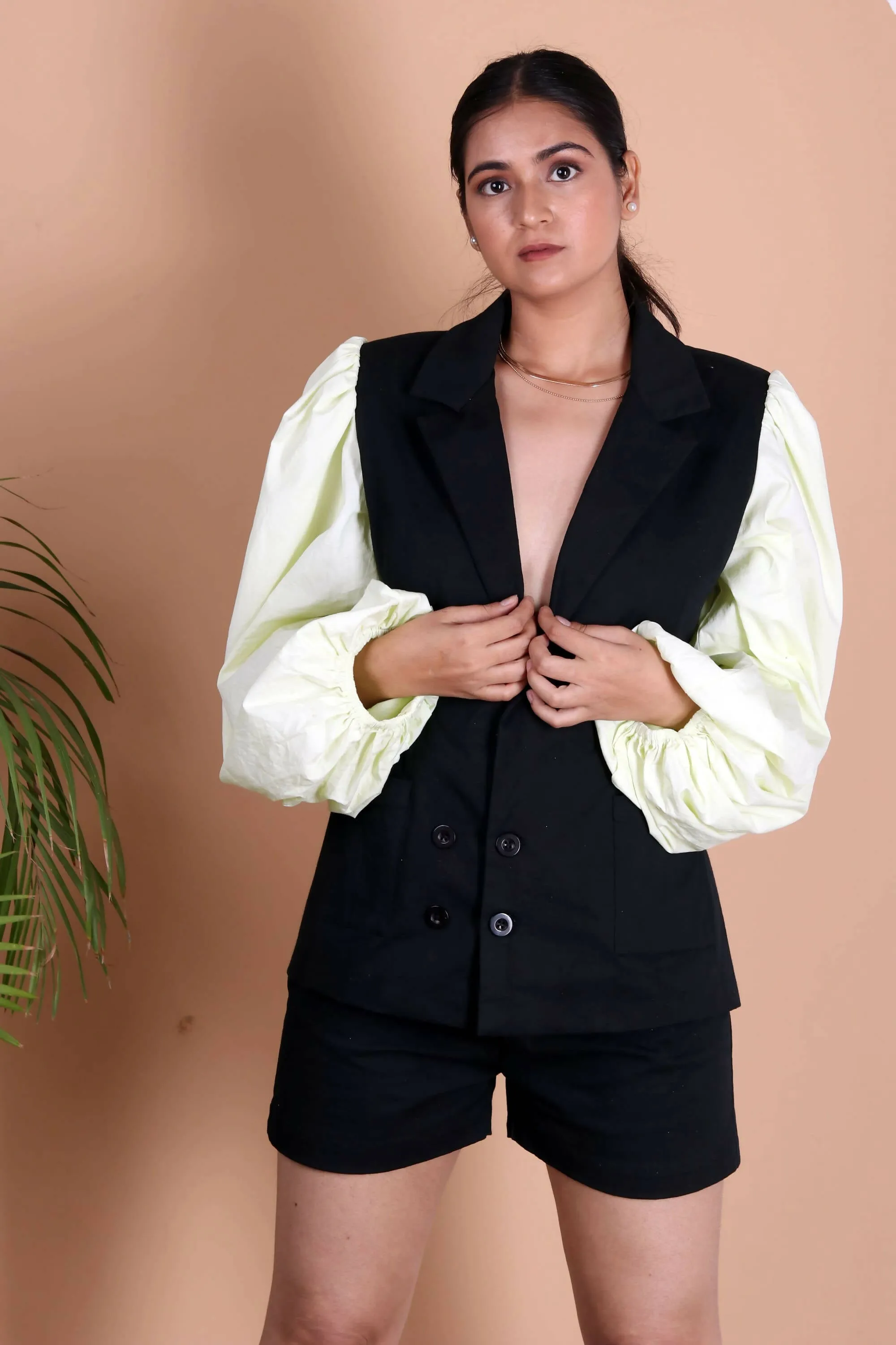 Valentina Pale Green Blazer