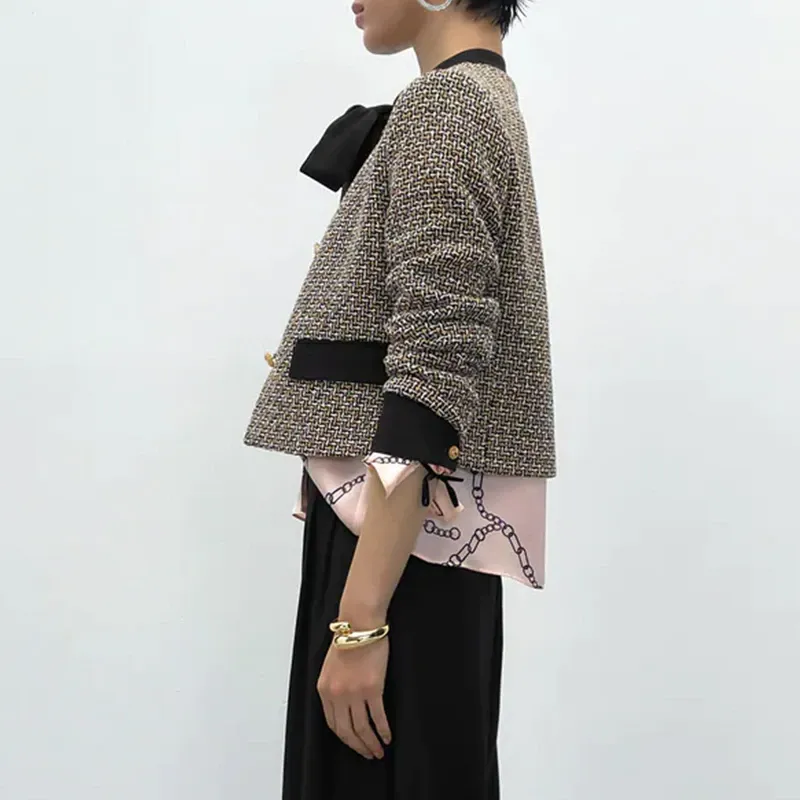 Vintage Long Sleeve Tweed Jacket