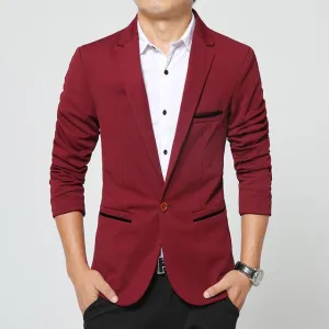 West Louis™ Spring Cotton Slim England Blaser