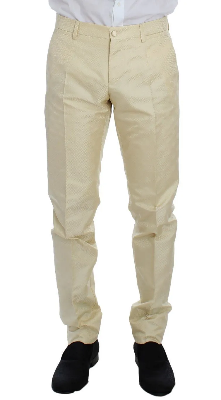 White Double Breasted 3 Piece Suit