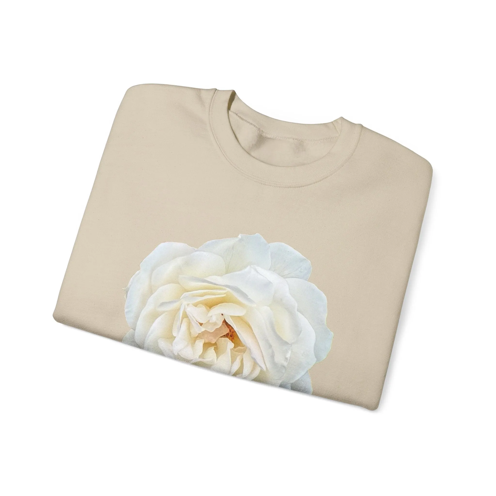 White Rose Unisex Heavy Blend™ Crewneck Sweatshirt