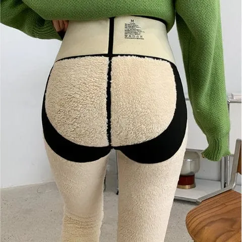 Winter Warm Thermal Fleece Fur Lined Shaper Leggings