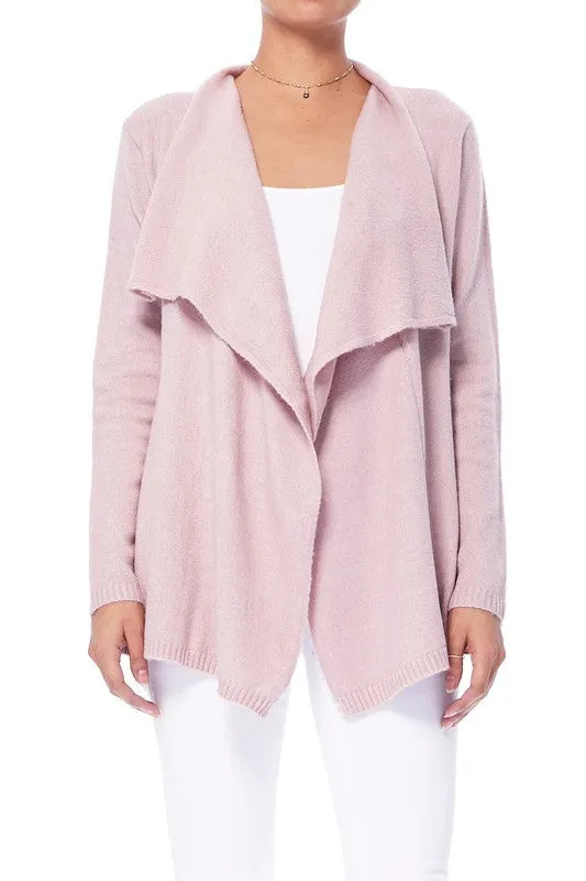 Women's Draped Stylish Cape Sweater Cardigan