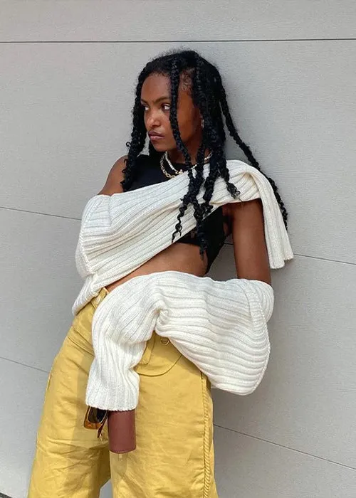 Y2K Knitted Sweater