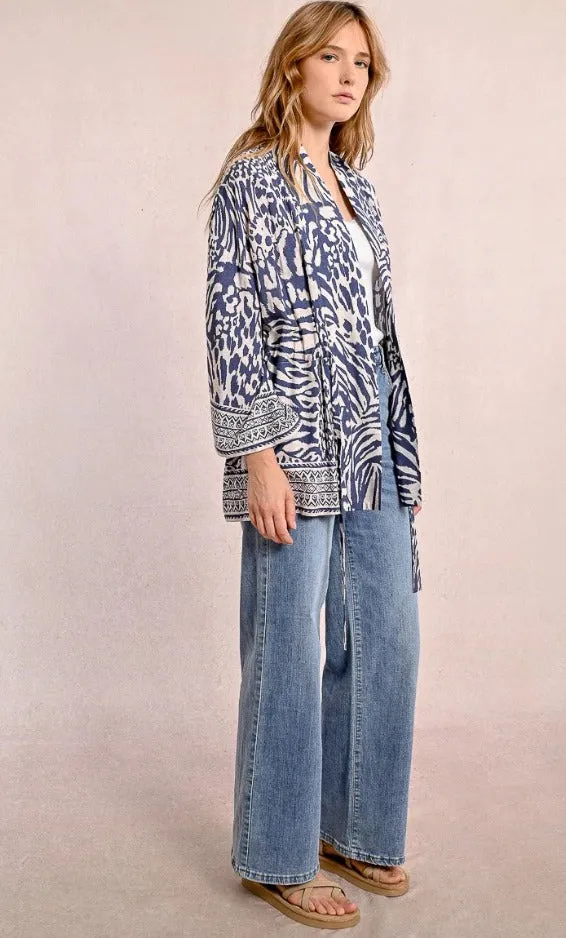 Zebra Kimono